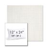 Picture of Idol Snow | Set of 2 | 12" X 24" Sunbrella Outdoor Throw Pillows with Premium Inserts
