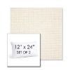 Picture of Kudos Vellum | Set of 2 | 12" X 24" Sunbrella Outdoor Throw Pillows with Premium Inserts