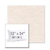 Picture of Litchfield Eggshell | Set of 2 | 12" X 24" Sunbrella Outdoor Throw Pillows with Premium Inserts