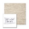 Picture of Litchfield Sand | Set of 2 | 12" X 24" Sunbrella Outdoor Throw Pillows with Premium Inserts