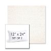 Picture of Litchfield Snow | Set of 2 | 12" X 24" Sunbrella Outdoor Throw Pillows with Premium Inserts
