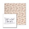 Picture of Lola Clay | Set of 2 | 12" X 24" Sunbrella Outdoor Throw Pillows with Premium Inserts