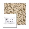 Picture of Mia Toffee | Set of 2 | 12" X 24" Sunbrella Outdoor Throw Pillows with Premium Inserts