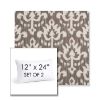 Picture of Patra Mushroom | Set of 2 | 12" X 24" Sunbrella Outdoor Throw Pillows with Premium Inserts