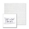 Picture of Piazza White | Set of 2 | 12" X 24" Sunbrella Outdoor Throw Pillows with Premium Inserts