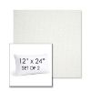 Picture of Pique Salt | Set of 2 | 12" X 24" Sunbrella Outdoor Throw Pillows with Premium Inserts