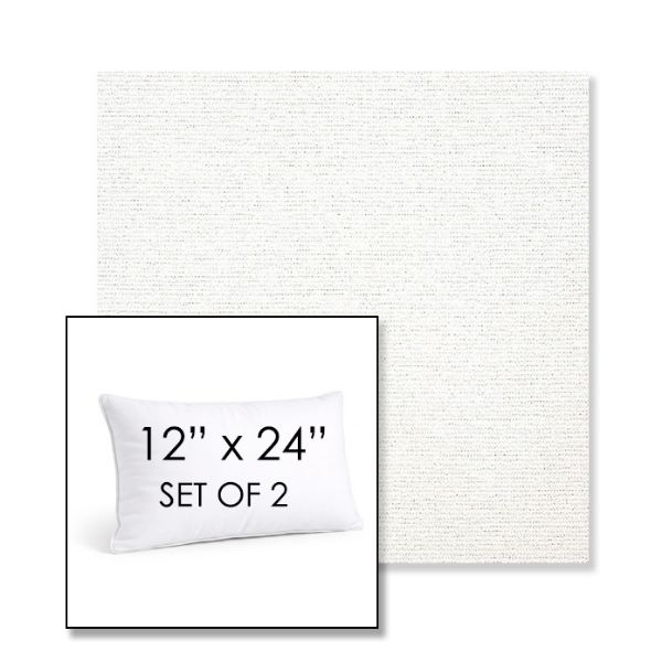Picture of Platform Salt | Set of 2 | 12" X 24" Sunbrella Outdoor Throw Pillows with Premium Inserts