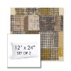 Picture of Pop Corn | Set of 2 | 12" X 24" Sunbrella Outdoor Throw Pillows with Premium Inserts