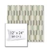 Picture of Precise Spring | Set of 2 | 12" X 24" Sunbrella Outdoor Throw Pillows with Premium Inserts