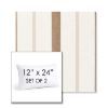 Picture of Revival Sand | Set of 2 | 12" X 24" Sunbrella Outdoor Throw Pillows with Premium Inserts