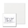 Picture of Ritsy Salt | Set of 2 | 12" X 24" Sunbrella Outdoor Throw Pillows with Premium Inserts