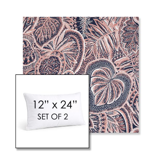 Picture of Sensibility Splendor | Set of 2 | 12" X 24" Sunbrella Outdoor Throw Pillows with Premium Inserts