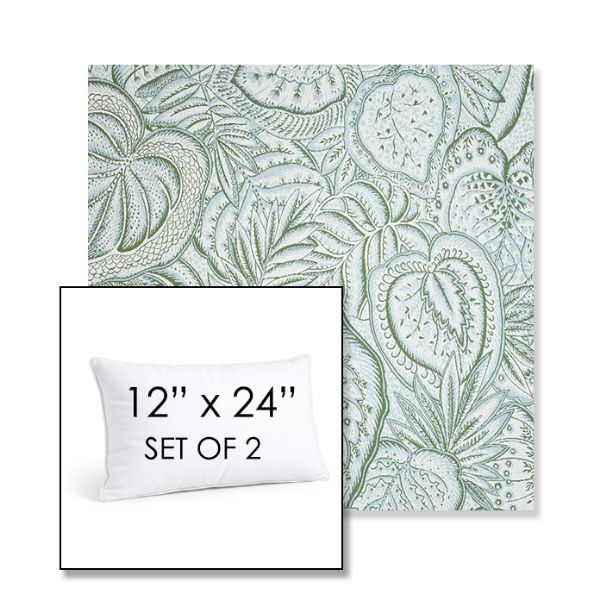 Picture of Sensibility Spring | Set of 2 | 12" X 24" Sunbrella Outdoor Throw Pillows with Premium Inserts