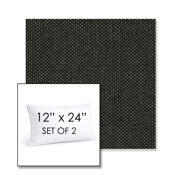 Picture of Source Fogo | Set of 2 | 12" X 24" Sunbrella Outdoor Throw Pillows with Premium Inserts