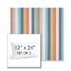 Picture of Surround Sunrise | Set of 2 | 12" X 24" Sunbrella Outdoor Throw Pillows with Premium Inserts