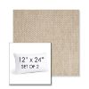 Picture of Tailored Putty | Set of 2 | 12" X 24" Sunbrella Outdoor Throw Pillows with Premium Inserts