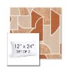 Picture of Territory Turmeric | Set of 2 | 12" X 24" Sunbrella Outdoor Throw Pillows with Premium Inserts
