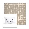 Picture of Toggle Driftwood | Set of 2 | 12" X 24" Sunbrella Outdoor Throw Pillows with Premium Inserts