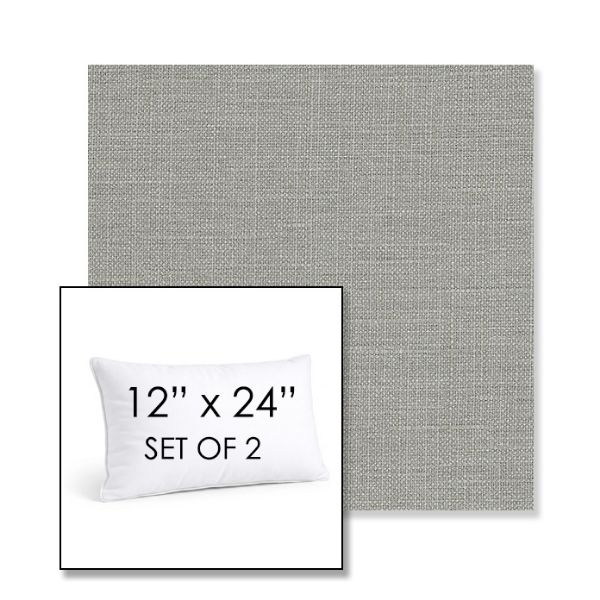 Picture of Willa Celery | Set of 2 | 12" X 24" Sunbrella Outdoor Throw Pillows with Premium Inserts