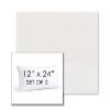 Picture of Willa Snow | Set of 2 | 12" X 24" Sunbrella Outdoor Throw Pillows with Premium Inserts