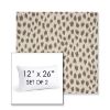Picture of Agra Pebble | Set of 2 | 12" X 26" Sunbrella Outdoor Throw Pillows with Premium Inserts