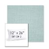 Picture of Bliss Dew | Set of 2 | 12" X 26" Sunbrella Outdoor Throw Pillows with Premium Inserts