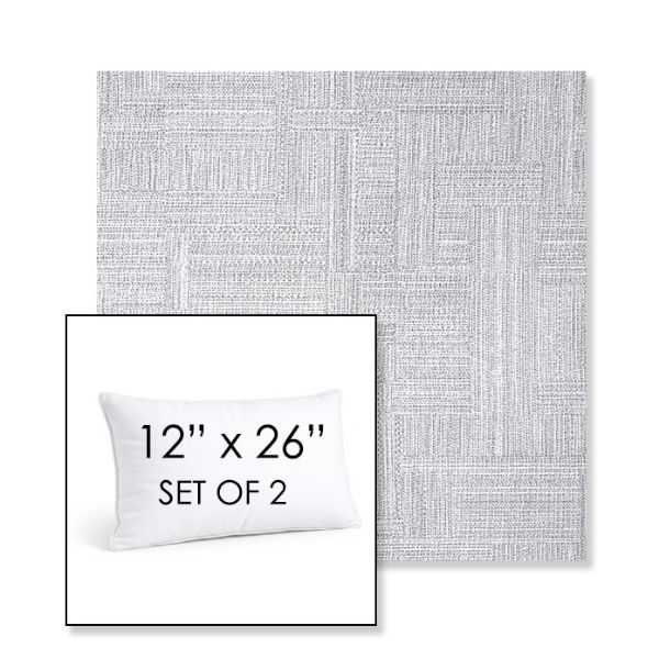 Picture of Boro Elegance | Set of 2 | 12" X 26" Sunbrella Outdoor Throw Pillows with Premium Inserts