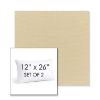 Picture of Canvas Antique Beige | Set of 2 | 12" X 26" Sunbrella Outdoor Throw Pillows with Premium Inserts