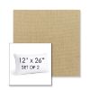 Picture of Canvas Heather Beige | Set of 2 | 12" X 26" Sunbrella Outdoor Throw Pillows with Premium Inserts