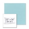 Picture of Canvas Mineral Blue | Set of 2 | 12" X 26" Sunbrella Outdoor Throw Pillows with Premium Inserts