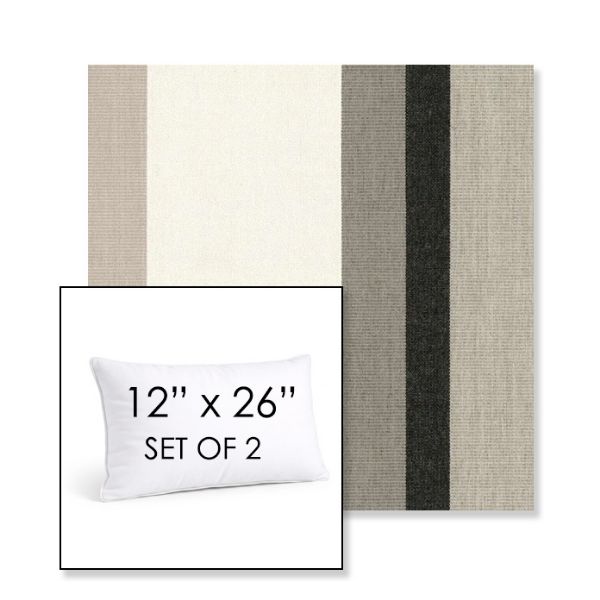 Picture of Canyon Tenaya | Set of 2 | 12" X 26" Sunbrella Outdoor Throw Pillows with Premium Inserts