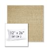 Picture of Chartres Hemp | Set of 2 | 12" X 26" Sunbrella Outdoor Throw Pillows with Premium Inserts