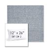 Picture of Chartres Rainfall | Set of 2 | 12" X 26" Sunbrella Outdoor Throw Pillows with Premium Inserts