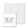 Picture of Compose Linen | Set of 2 | 12" X 26" Sunbrella Outdoor Throw Pillows with Premium Inserts