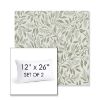 Picture of Exquisite Aloe | Set of 2 | 12" X 26" Sunbrella Outdoor Throw Pillows with Premium Inserts
