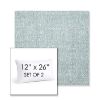 Picture of Chartres Opal | Set of 2 | 12" X 26" Sunbrella Outdoor Throw Pillows with Premium Inserts