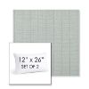 Picture of Kaia Mist | Set of 2 | 12" X 26" Sunbrella Outdoor Throw Pillows with Premium Inserts