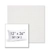 Picture of Linville Snow | Set of 2 | 12" X 26" Sunbrella Outdoor Throw Pillows with Premium Inserts