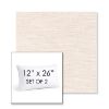 Picture of Litchfield Eggshell | Set of 2 | 12" X 26" Sunbrella Outdoor Throw Pillows with Premium Inserts