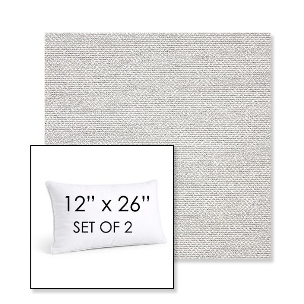 Picture of Nurture Pebble | Set of 2 | 12" X 26" Sunbrella Outdoor Throw Pillows with Premium Inserts