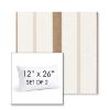 Picture of Revival Sand | Set of 2 | 12" X 26" Sunbrella Outdoor Throw Pillows with Premium Inserts