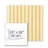 Picture of Sail Away Sunflower | Set of 2 | 12" X 26" Sunbrella Outdoor Throw Pillows with Premium Inserts