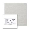 Picture of Amalfi Sand | Set of 2 | 12" X 28" Sunbrella Outdoor Throw Pillows with Premium Inserts