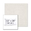 Picture of Bliss Linen | Set of 2 | 12" X 28" Sunbrella Outdoor Throw Pillows with Premium Inserts