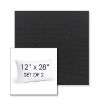 Picture of Canvas Black | Set of 2 | 12" X 28" Sunbrella Outdoor Throw Pillows with Premium Inserts