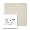 Picture of Canvas Cloud | Set of 2 | 12" X 28" Sunbrella Outdoor Throw Pillows with Premium Inserts