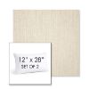Picture of Cast Pumice | Set of 2 | 12" X 28" Sunbrella Outdoor Throw Pillows with Premium Inserts