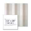 Picture of Direction Linen | Set of 2 | 12" X 28" Sunbrella Outdoor Throw Pillows with Premium Inserts