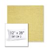 Picture of Idol Canary | Set of 2 | 12" X 28" Sunbrella Outdoor Throw Pillows with Premium Inserts