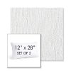 Picture of Improve White | Set of 2 | 12" X 28" Sunbrella Outdoor Throw Pillows with Premium Inserts